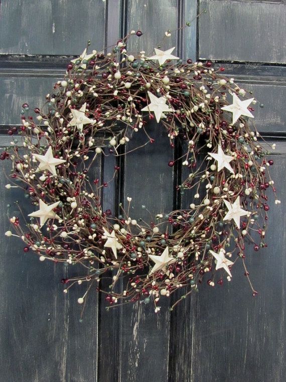 Deurkrans kerst maken