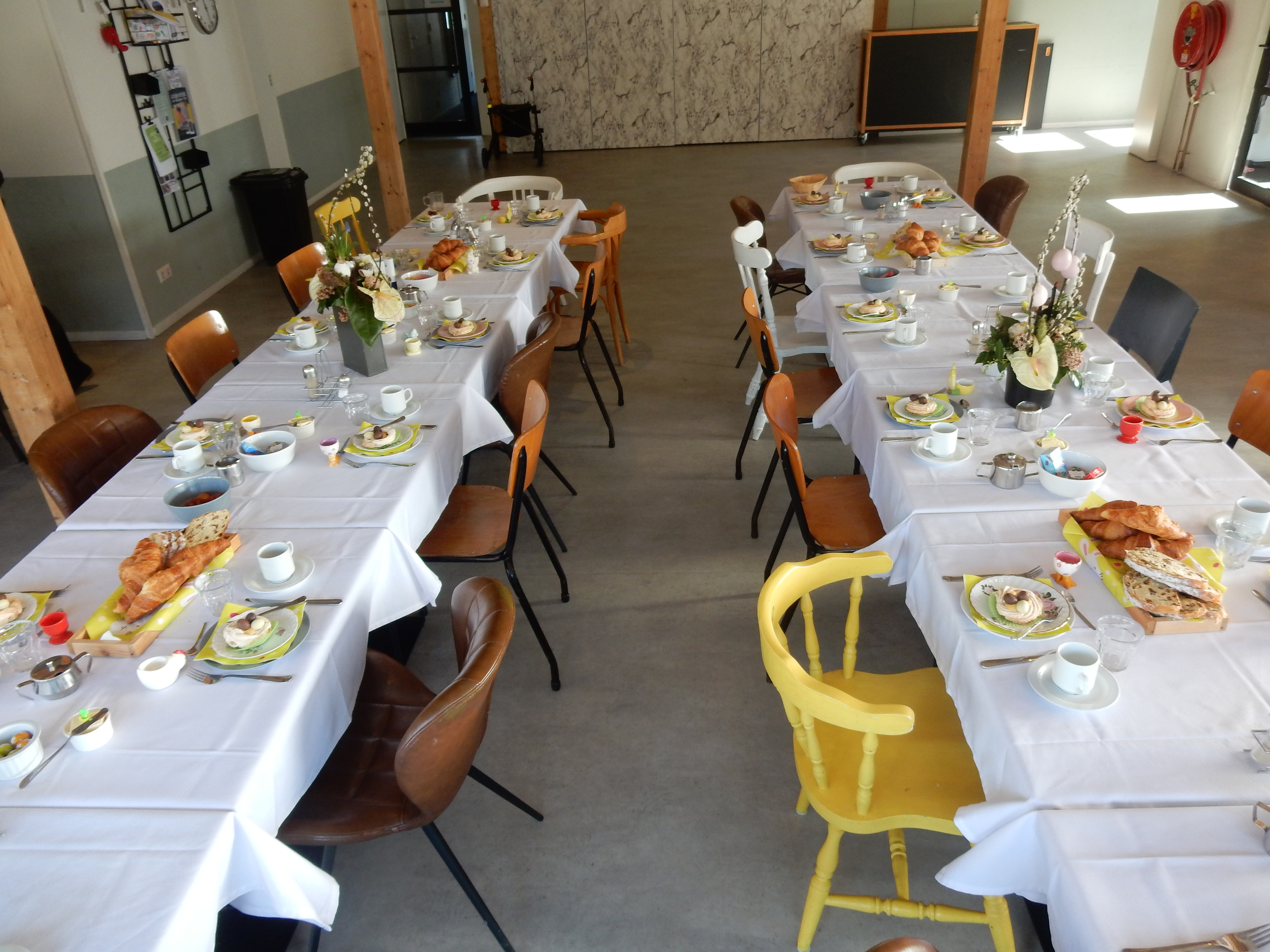 Paaslunch in zonnige De Boot